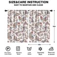 thumbnail image 2 of Blackout Kids Curtains,Paisley Pattern Childrens Insulated Curtains Set Of 2,Bedroom Essentials,Toddler Room Decor 42"x63"(106x160cm), 2 of 4