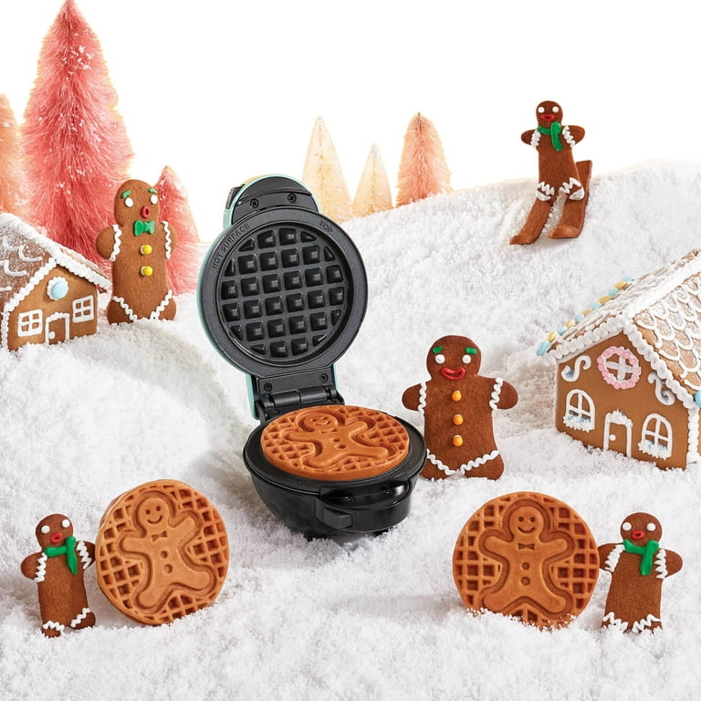 DASH MULTI-PLATE MINI WAFFLE MAKER WITH 7 INTERCHANGEABLE PLATES / HOLIDAY  - Shopping.com