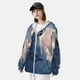 thumbnail image 3 of Balery Cloud Wolf Sudadera ligera de manga larga con capucha y protección solar UPF 50+ para hombre y mujer, ideal para pesca y running-Medium, 3 of 7