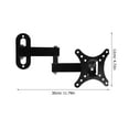 thumbnail image 2 of Melantax TV Wall Mount Bracket Rotatable Monitor TV Wall Mount for 14-27 Inch TV Computer, 2 of 6