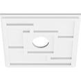 thumbnail image 2 of 14"OD x 3"ID x 4 3/4"C x 1"P Knox Architectural Grade PVC Contemporary Ceiling Medallion, 2 of 11