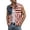 j-104Red29, variant on Mens Vest With Striped Pattern For Independence Day Celebration American Flag Print Lightweight Outerwear 4th of July Sleeveless Button Jacket Fashion Summer Outerwear