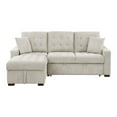 thumbnail image 3 of Lexicon Waitsfield 2-Piece Textured Sectional with Left Chaise in Sand, 3 of 9