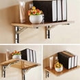 thumbnail image 4 of Stainless Steel Folding Angle Bracket Triangle Shelf 10inch, 4 of 5