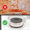 thumbnail image 5 of Magnetic Microwave Splatter Cover with High Power, Strongest Magnetic Grip, Collapsible 12-Inch BPA-Free Food Lid, Vented Plate Guard, Dishwasher Safe, Space-Saving Storage - Gray, 5 of 9