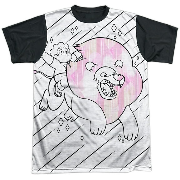 Steven Universe Stev And Lion Unisex Adult Halloween Costume Sublimated T Shirt