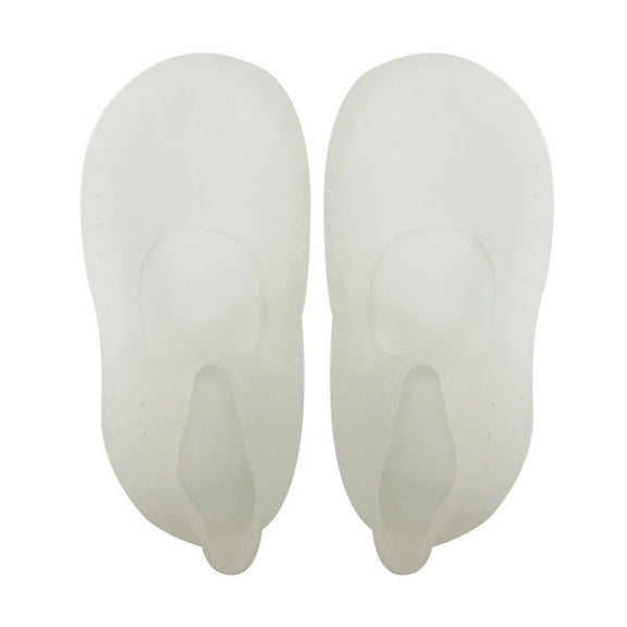 ROSENICE Silicone Waterproof Socks 1 Pair Boat Shape Friction Reduction for Shoes Compatible Men and Women