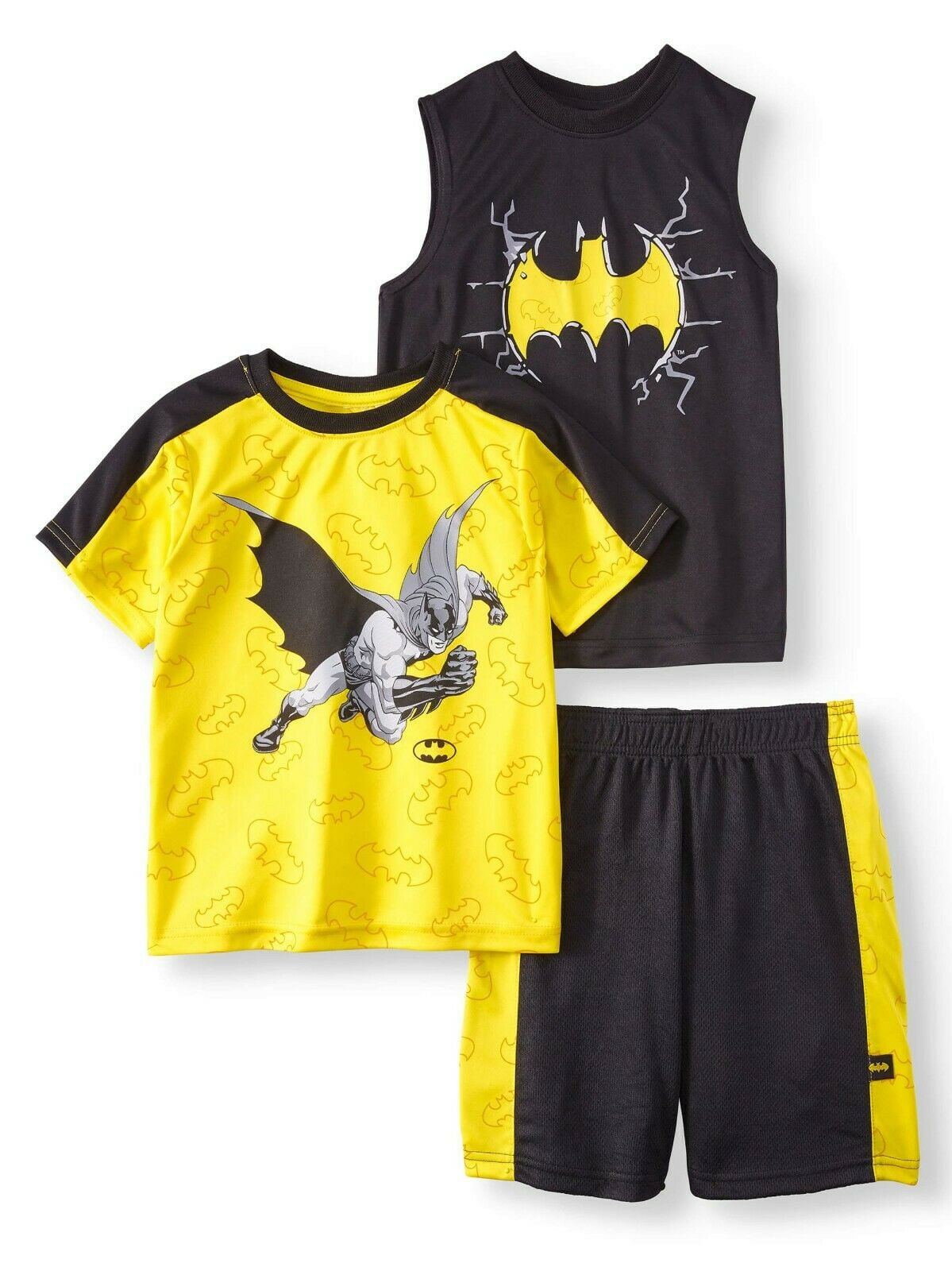Details about   Batman Big Boys' Tank and Shorts Pajamas Set 