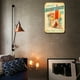 thumbnail image 2 of Placa Metal Vintage Playa Pared Pintura Hierro Rectangular 30x40cm, 2 of 9