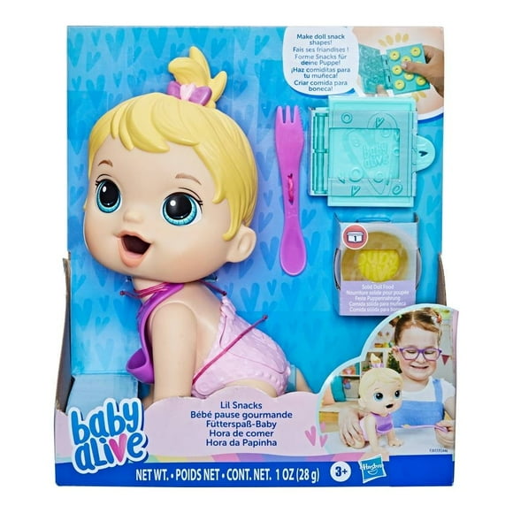 Muñeca Hasbro Baby Alive Ba Lil Features Bl
