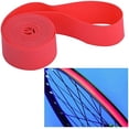 thumbnail image 4 of HUGFEGWE Bike Tire Liners, PVC Red Rim Strip Rim Tape Fits 20inch 24inch 26inch 700C Riding Wheels CJB91-50774, 4 of 7
