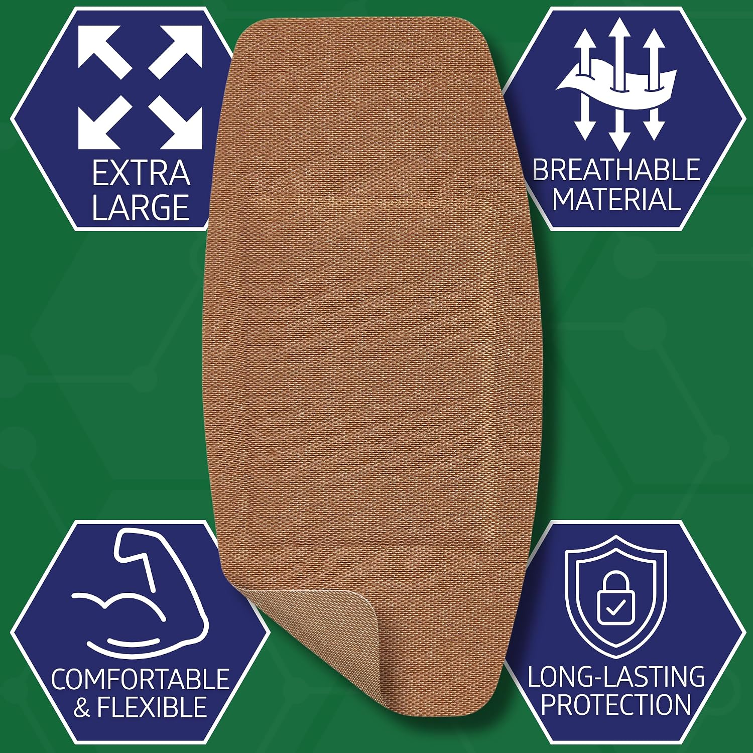 Curad Flex-Fabric Adhesive Bandages 2x4 50 Count photo 6