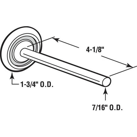 

Prime Line Products Heavy Duty Roller GD52212
