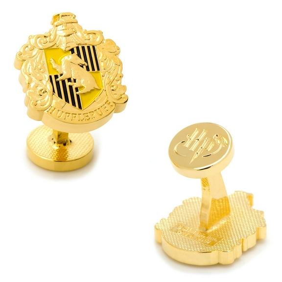 Men's Hufflepuff Crest Cufflinks