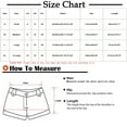 thumbnail image 3 of Lenpel Women's Boxer Shorts Striped Elastic High Waisted Wide Leg Lounge Shorts Summer Casual Shorts with Pockets, 3 of 6