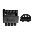 thumbnail image 4 of Labymos Zinc Alloy Headless Electric Bass Tailpiece Bridge Set Fixed Hardtail Saddle 4-String Bass Accessory, 4 of 6