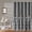 Gray, variant on Seasonwood Extra Long Farmhouse Shower Curtains,Fabric Cute Ruffle Shower Curtain with Buttons & Ruffles for Bathroom Decor,12pcs Hooks,Gray,72"x84"