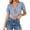 xx-Blue875, variant on XIAONU Women's Tie Front Short Sleeve Knit Cardigan Pointelle Cropped Fit Beach Casual Layering Top
