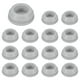 thumbnail image 1 of Uxcell 15 Paquetes Tapones de Silicona, Tapones de Agujeros de Bloqueo a Presión para Agujeros de 14-15 mm, Tapones de Goma para Agujeros Redondos a Prueba de Agua [Gris], 1 of 7