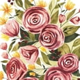 thumbnail image 3 of Popp, Grace 15x15 Black Modern Framed Museum Art Print Titled - Rouge Bouquet I, 3 of 5