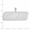 thumbnail image 2 of 10k White Gold Official Licensed Collegiate Southeastern Louisiana University (SLU) XL Pendant, 2 of 4