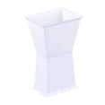 thumbnail image 2 of Base de tubo de revestimiento de plástico para artefacto de flores, material de embalaje para floristería, para muelle cuadrado, 2 of 3