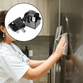thumbnail image 1 of unbranded 1Jgo Protector De Sobrecarga Para Refrigerador Y Congelador Acero Ligero Negro Para Uso En Hogar, 1 of 6