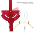 thumbnail image 2 of Mistaha Jauge d'Inertie en Alliage d'Aluminium à Angle Ajustable avec Verrouillage Rapide, Échelle Gravée, Poignée Ergonomique pour le Travail du Bois - Rouge, 2 of 6