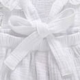 thumbnail image 6 of Douhoow 0-18M Newborn Girl Jumpsuit Cotton Ruffle Sleeve Sunsuit Embroidery Flowers Bodysuit, 6 of 8
