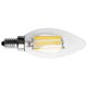 thumbnail image 2 of 3X Dimmable E12 6W Cob Candle Flame LED Bombilla Lámpara 10 x 3.5cm, 2 of 5