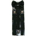 thumbnail image 4 of CTM  Solid Bow Tie with Suspender Set (Men), 4 of 4