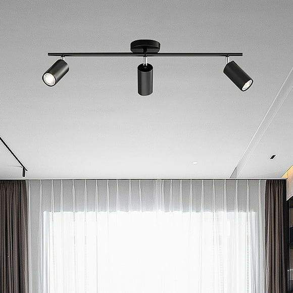 Track Lighting Kit, 85-265V LED Track Light Kit Easy Mounting 90 Degrees Rotatable  for Kitchen