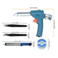 thumbnail image 3 of Pistola de soldar eléctrica de 60 W, herramienta de reparación de soldador de estaño con envío automático (UE) Likrtyny Para estrenar, 3 of 9