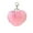Pink, variant on Elainilye Faux Fur Plush Heart Shaped Keychain Pendant, Soft Book Bag Charm Decoration, Cute Backpack Accessory for Journals