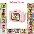 thumbnail image 2 of uhomepro Kids Selfie Camera, Kids Toys for Girls Age 3-12, Children Digital Cameras 1080P 2.0 Inch Toddler Video Best Birthday Christmas Gift, 32GB SD Card, 20MP Dual Cameras, Pink, 2 of 11