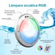 thumbnail image 2 of 1 Lámpara LED Sumergible Para Alberca de nicho o sobreponer ADS PL 80W 27CM Multicolor RGB Con Transformador, 2 of 5