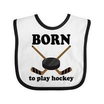 Inktastic Future Hockey Player Born to Play Hockey Boys Baby Bib