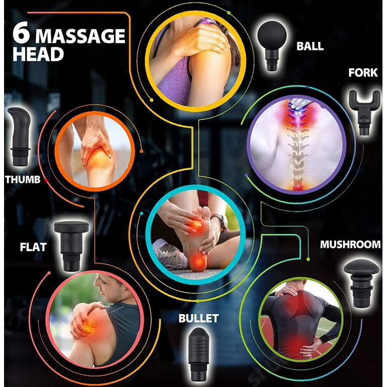 Handheld Massager Muje M2 for 3-Speed Muscle Tension Relief