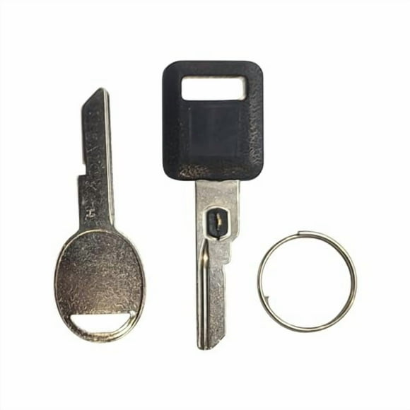 RI-KEY SECURITY- B62-P-10 Clé d'Allumage V.A.T.S. Vierge pour Buick Cadillac Chevrolet Oldsmobile Pontiac + Clé de Porte Type H B45