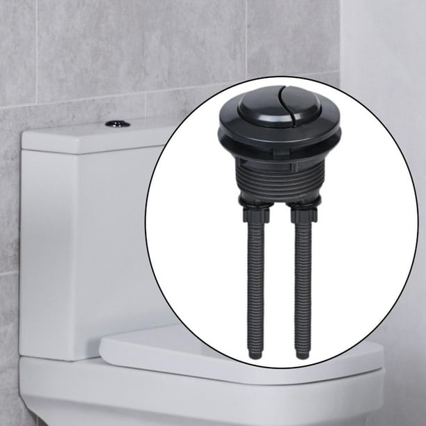 Luzkey Bouton De Toilette Double Chasse Valve De Réservoir Accessoires De Réservoir De Toilette Kit De Remplacement De Bouton De Réservoir De Toilette Pour Salle De Bain