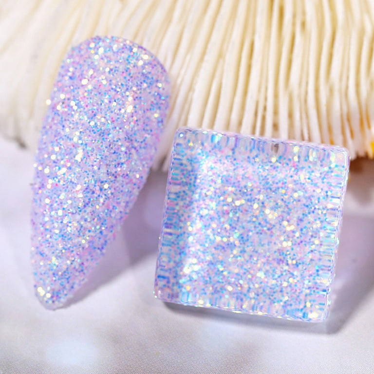  EBANKU Sugar Glitter for Nails, Hallloween Purple Nail Art  Powder Iridescent Fine Nail Glitter Mermaid Manicure Holographic Pigment  Glitter for Acrylic Nail Face DIY Decoration (100 G) : Beauty & Personal