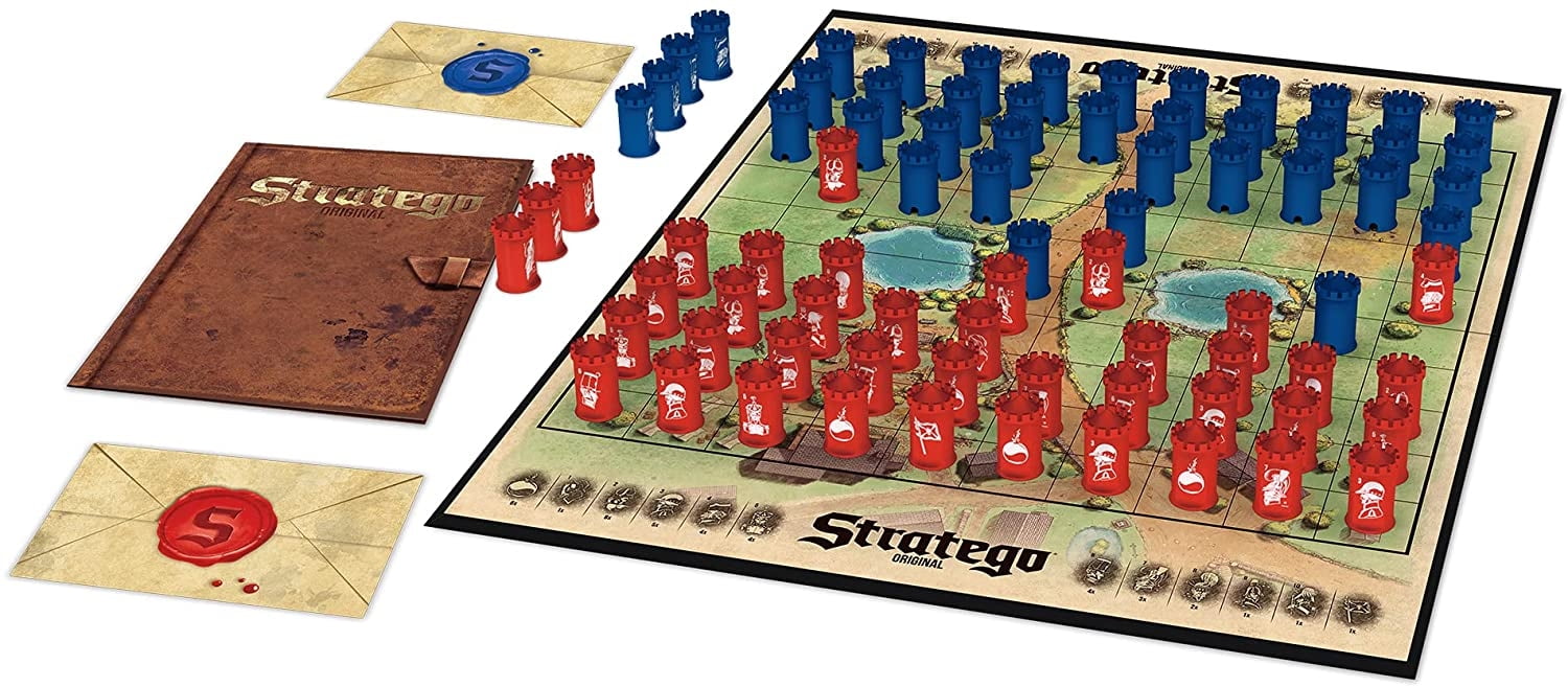 Stratergo Jumbo, Stratego - ORIGINAL, Juego de mesa de estrategia, 2 jugadores ...
