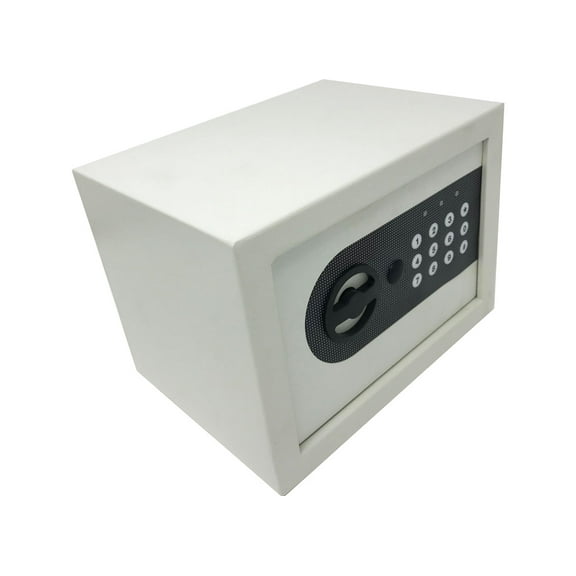 AbleHome DIGITAL ELECTRONIC SAFE SECURITY BOX WALL JEWELRY GUN CASH White