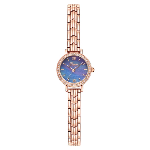 LVPAI Moda Popular Damas Casual Reloj de cuarzo Reloj con correa de acero inoxidable Wmkox8yii gfajkfgbkjabf988