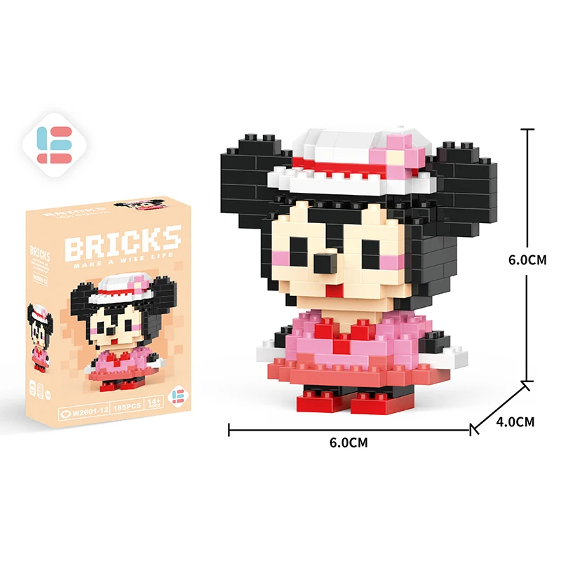 Microbloques Navidad - Puzzle 3D De Santa Claus Y Reno, Construcción Mini Figuras Ladrillo, Regalo Niños Creativo