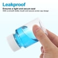 thumbnail image 4 of Uxcell 10 Pcs 150ml Reagent Bottles, PET Wide Mouth Round Bottles with Screw Cap for Lab, 4 of 6