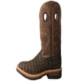 thumbnail image 6 of Men's Twisted X MLCA003 Lightweight Alloy Toe Cowboy Work Boot Cayman Print/Bomber Leather 14 D, 6 of 7