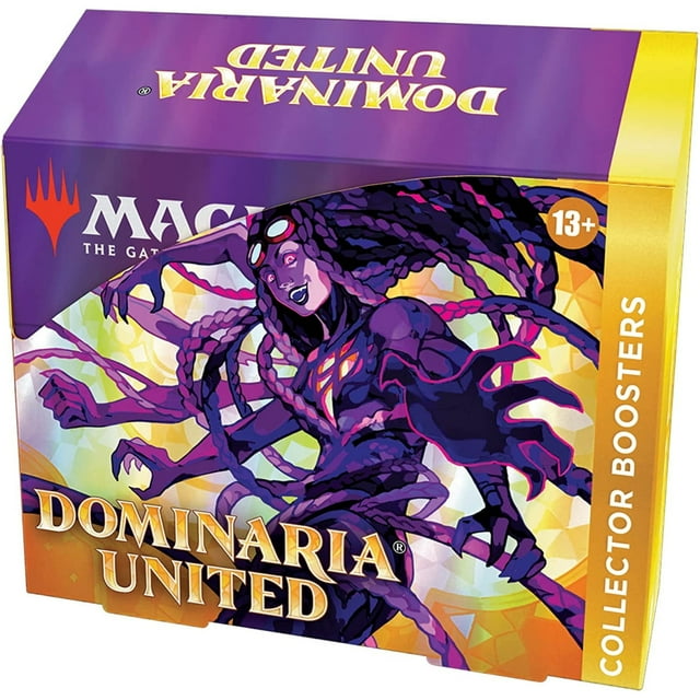 Magic: The Gathering TCG: Dominaria United Collector Booster Box - 12 Packs + Foil Box Topper