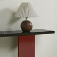 thumbnail image 4 of Kings Brand Furniture Indio Side Console Table - Aesthetic Sofa Table (Black with Red), 4 of 6