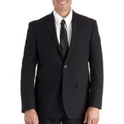 Big Men's Subtle Stripe Dress Jacket